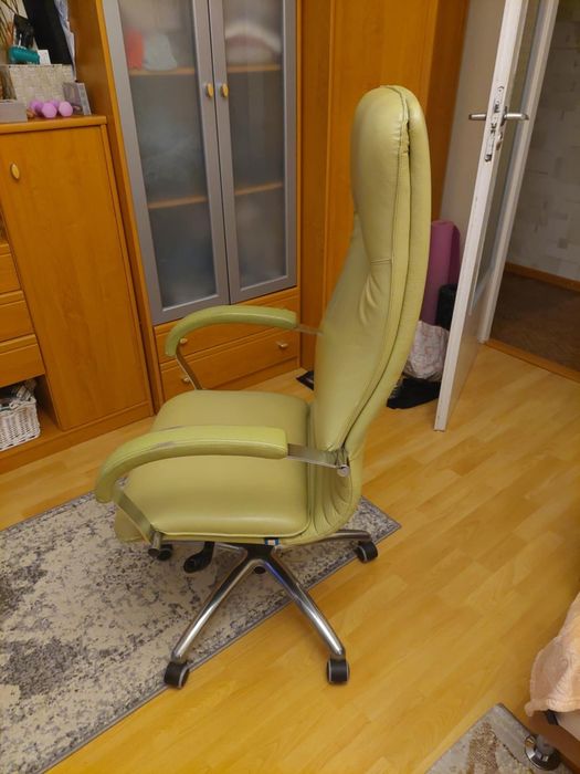fotel skórzany  obrotowy
