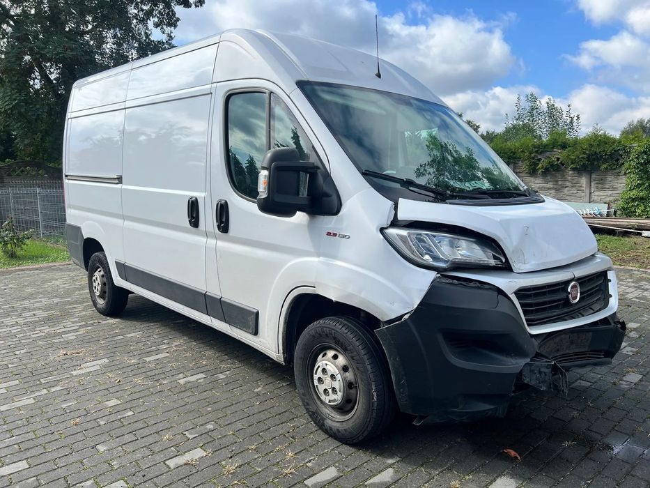 Fiat DUCATO  Fiat Ducato 2.3 130 KM 2019 r. uszkodzony przód