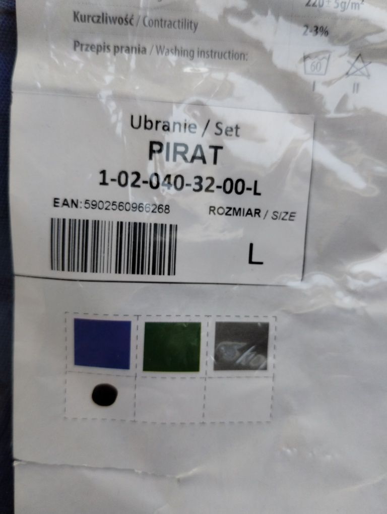 Ubranie robocze rozmiar L