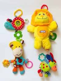Игрушки детские развивающие для малыша от Lamaze.