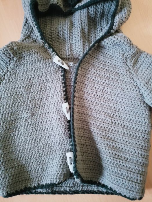 Sweter sweterek zimowy gruby 74 80 86