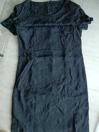 Vestido preto % linho