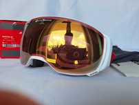 Gogle narciarskie Alpina Estetica QuattroVario White Gold Sphere S2-3