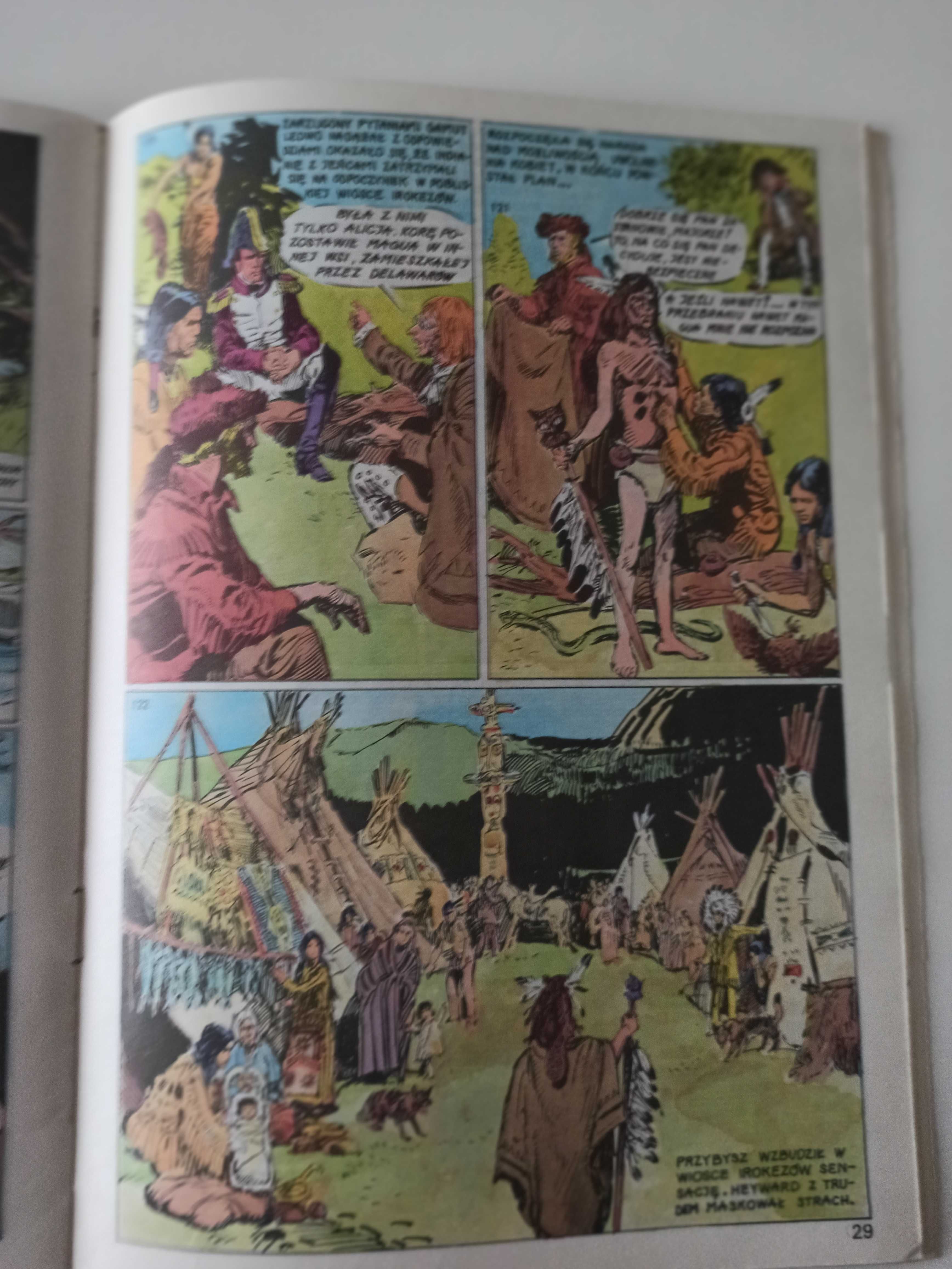 Ostatni Mohikanin - komiks I wydanie 1988