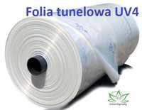 FOLIA TUNELOWA 12m. UV4 Ogroidnicza Tunelowa Szklarniowa Namioty