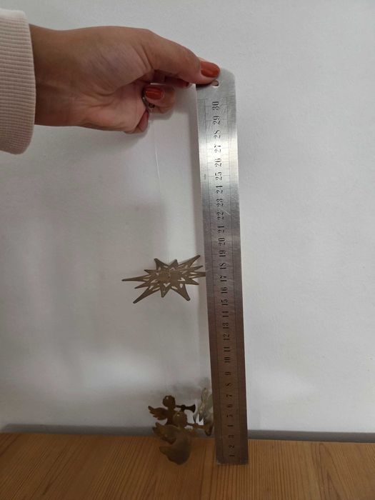 Pack of 2 angels chime ornament