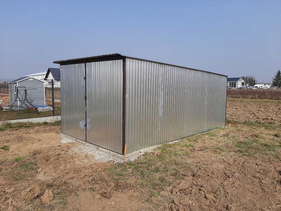Garaż blaszany 3x5! Blaszak Schowek, Magazyn 2x3, 4x5 6x6 7x8 9x5 4x6