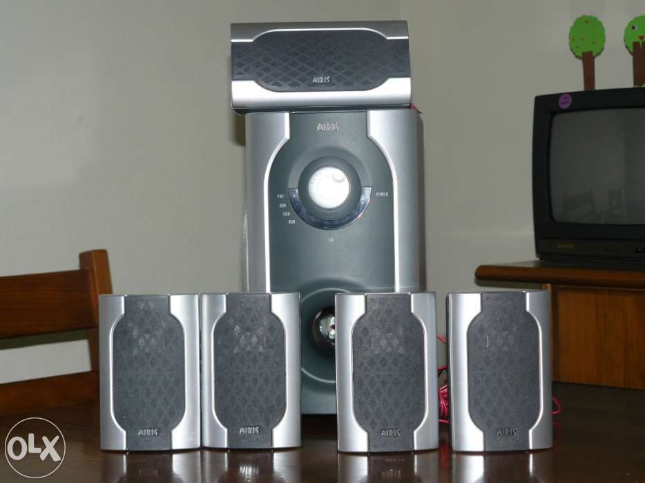 Dvd airis l103a + home cinema
