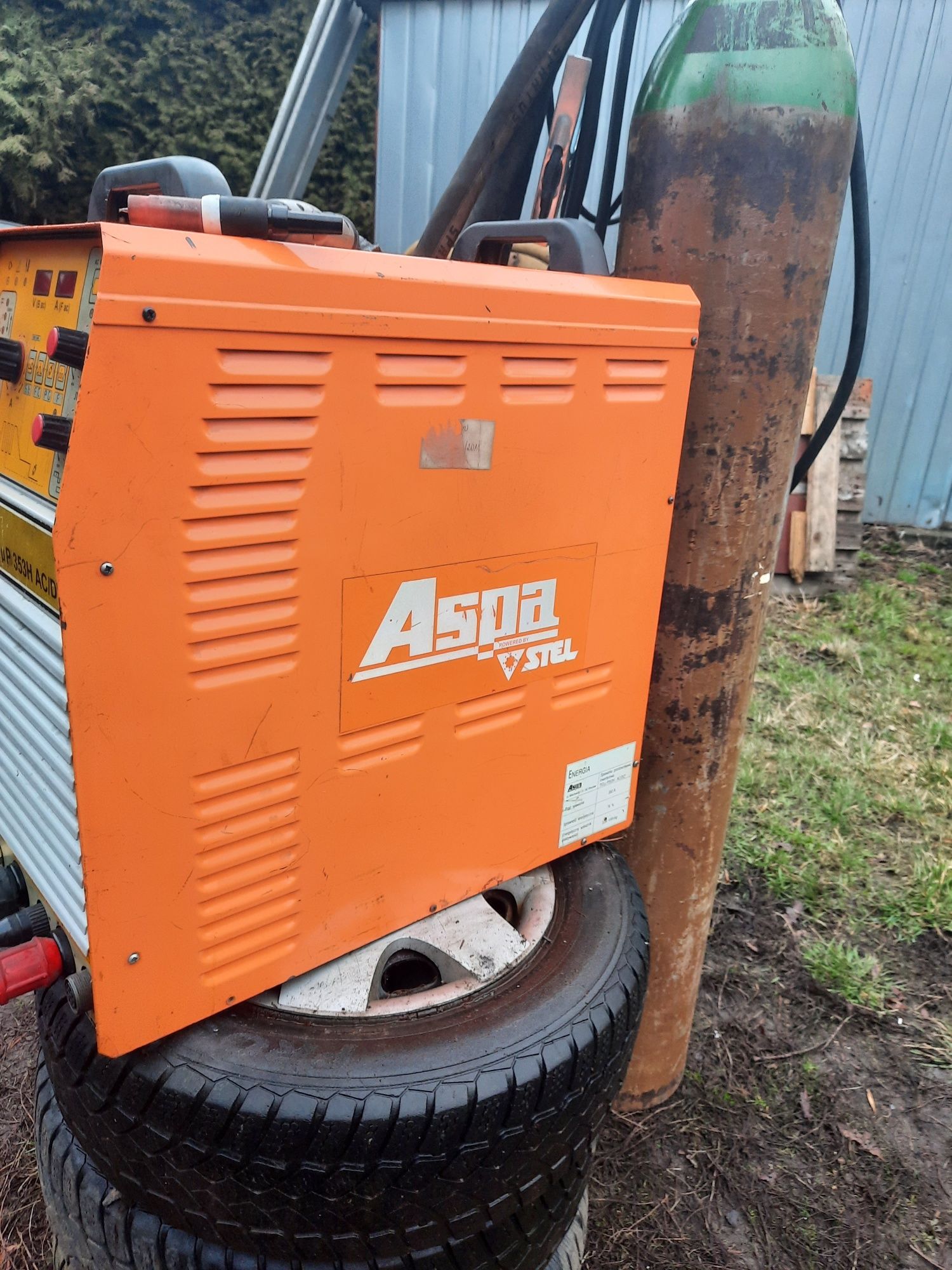 Spawarka Tig ASPA STEL Tig 353H AC/DC