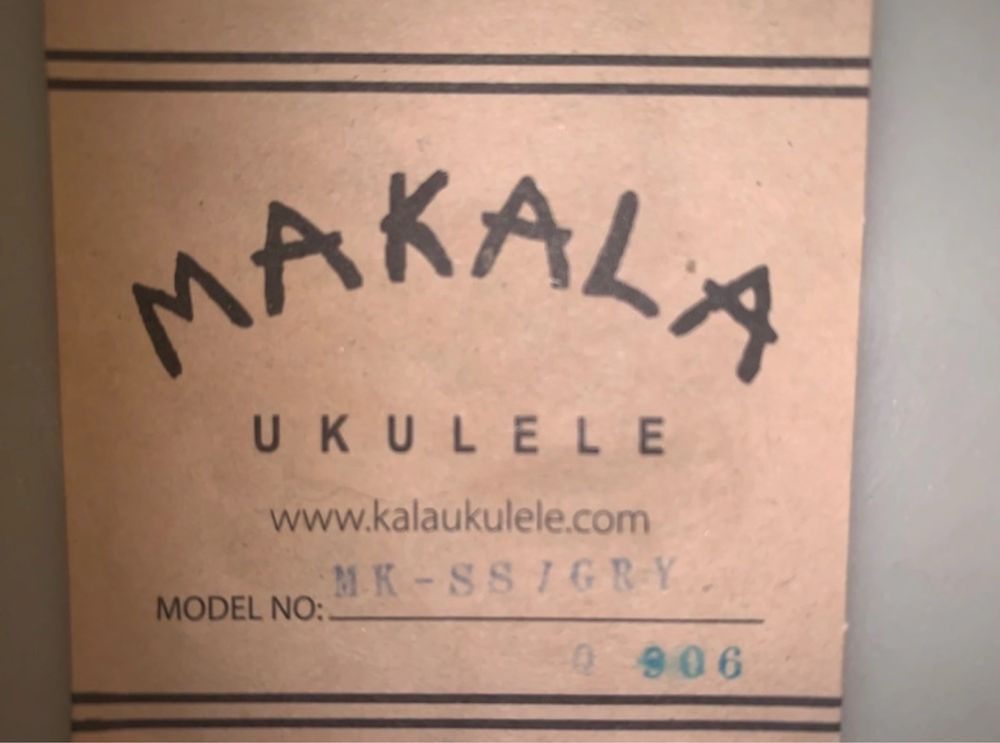 Ukulele firmy makala mk-ss/gry