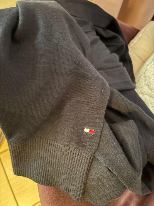 Sweter xl granat tommy hilfiger
