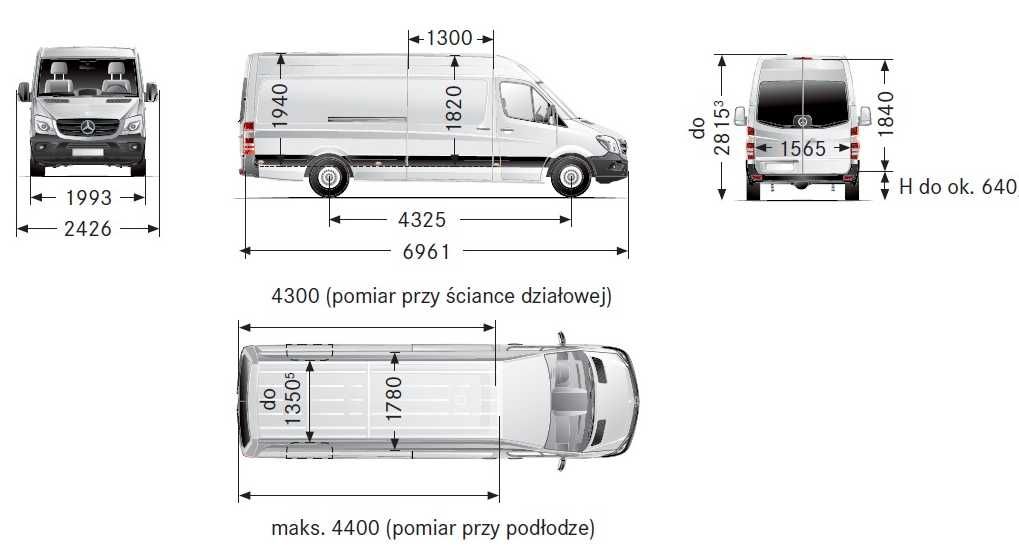 Wynajem samochodu dostawczego, busa, transport, przeprowadzki