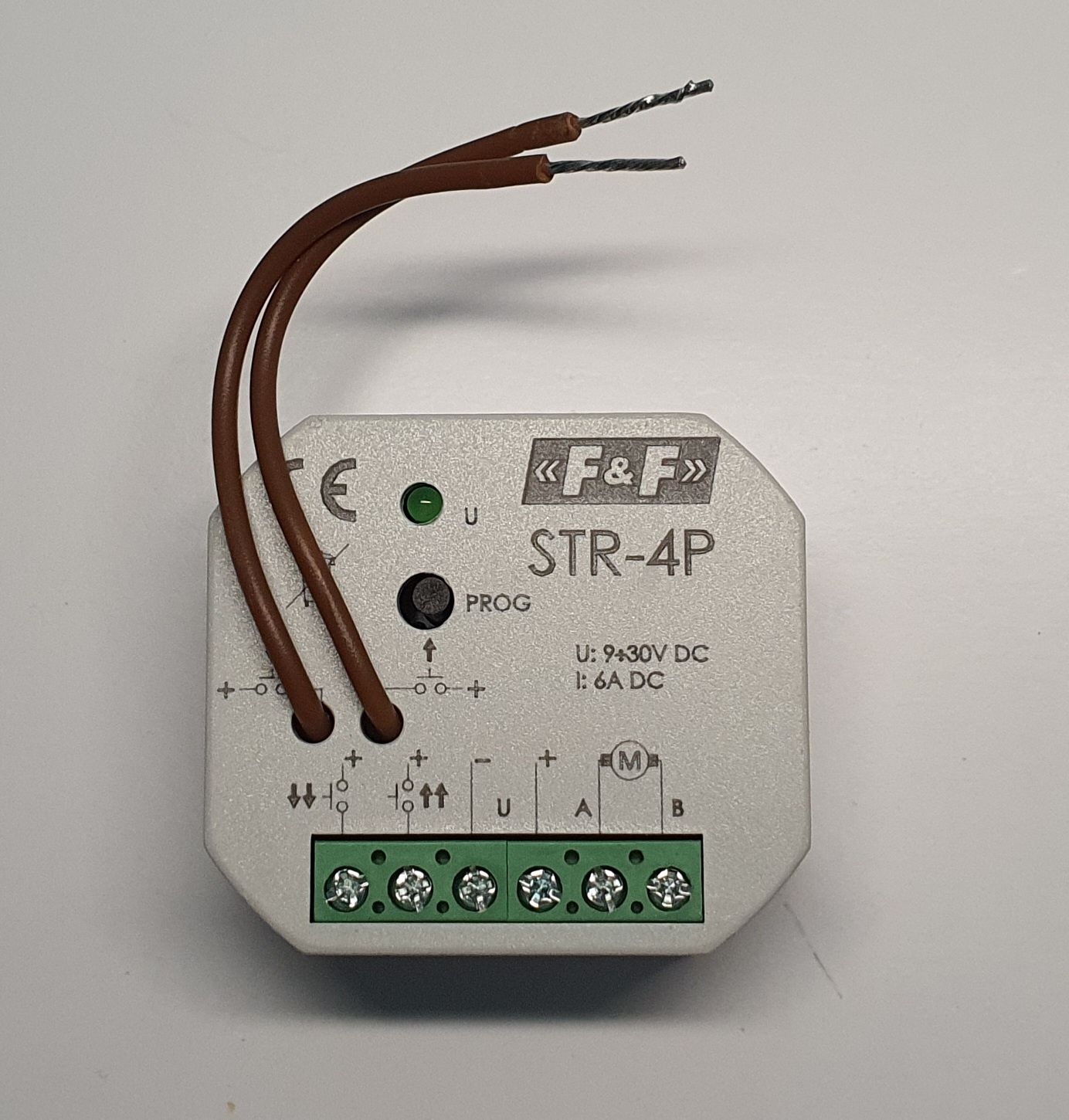 Sterownik rolet F&F STR-4P 12-24V do puszki fi60