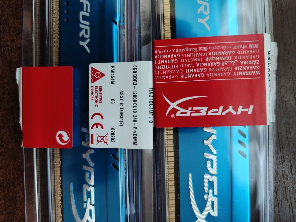 Операційна пам'ять/ОЗУ DDR3 HyperX