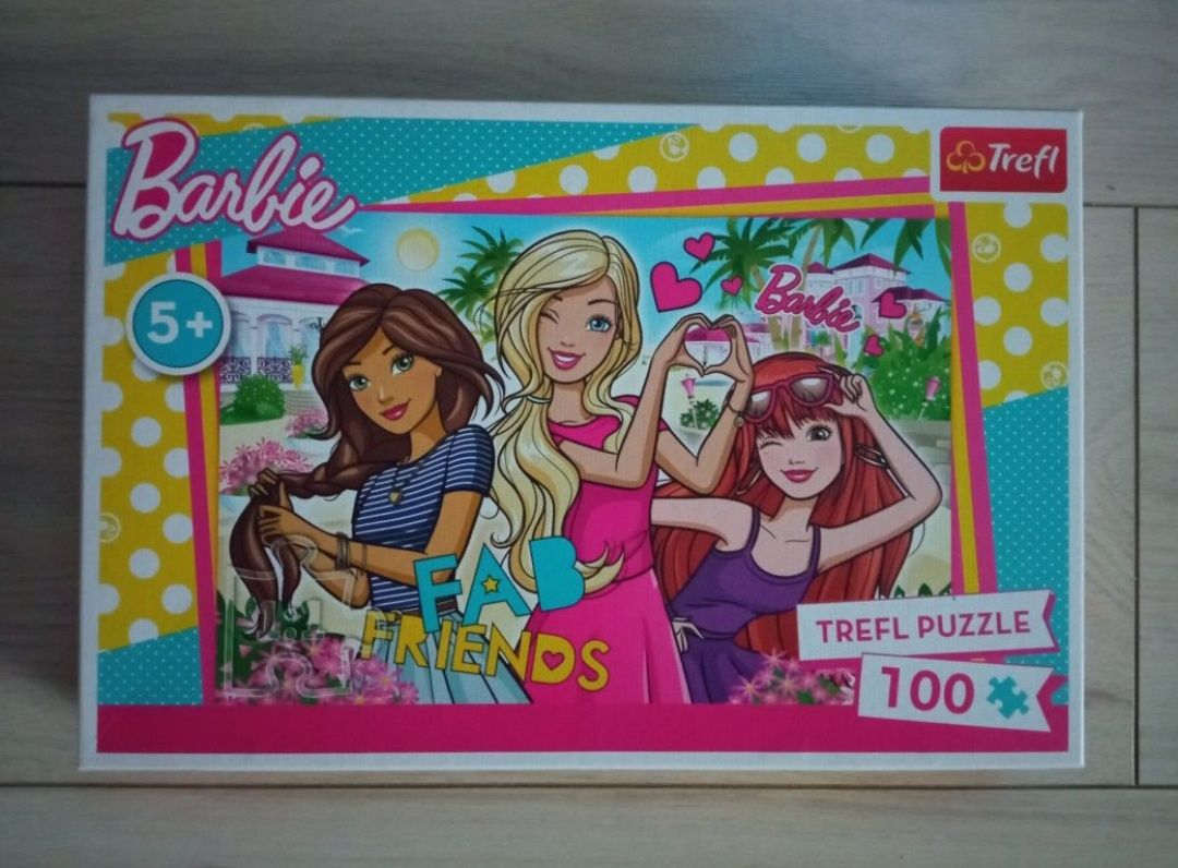 12x puzzle Barbie Enchantimal Cars My Little Pony Bob budowniczy Ariel