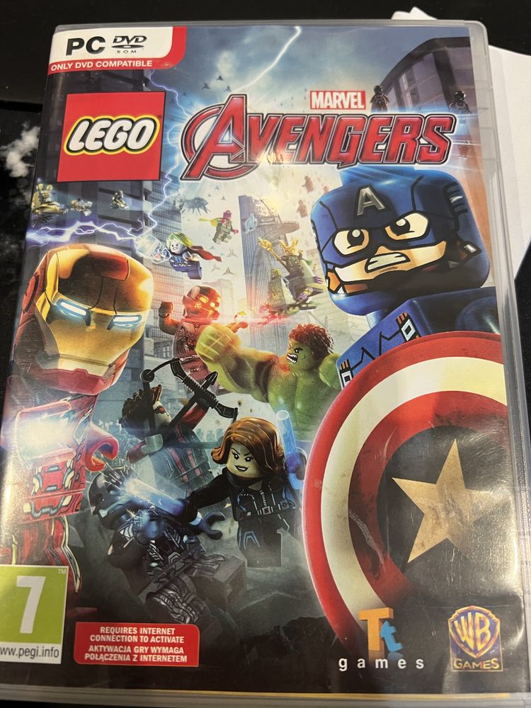 Lego avengers na komputer PC plyta