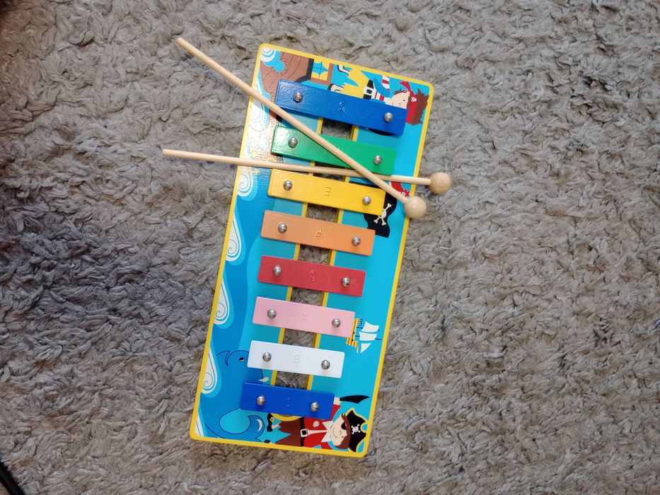 Kolorowe cymbałki dla dziecka