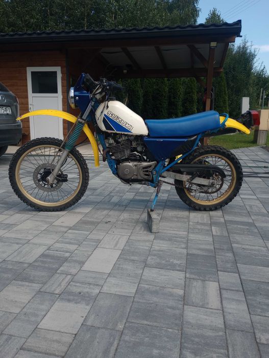 Suzuki DR 250 rzadki model.