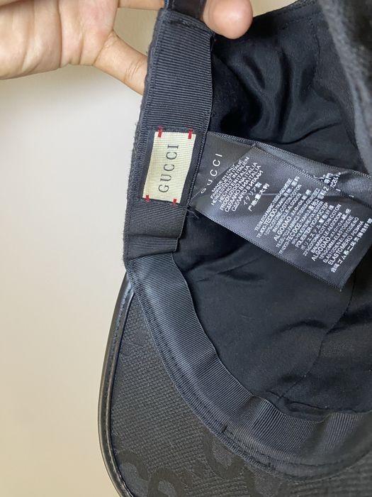 Chapéu Gucci preto