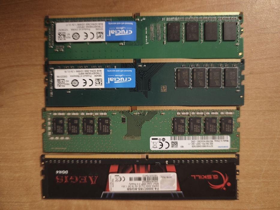 Оперативна пам'ять DDR4 8gb Samsung, Hynix