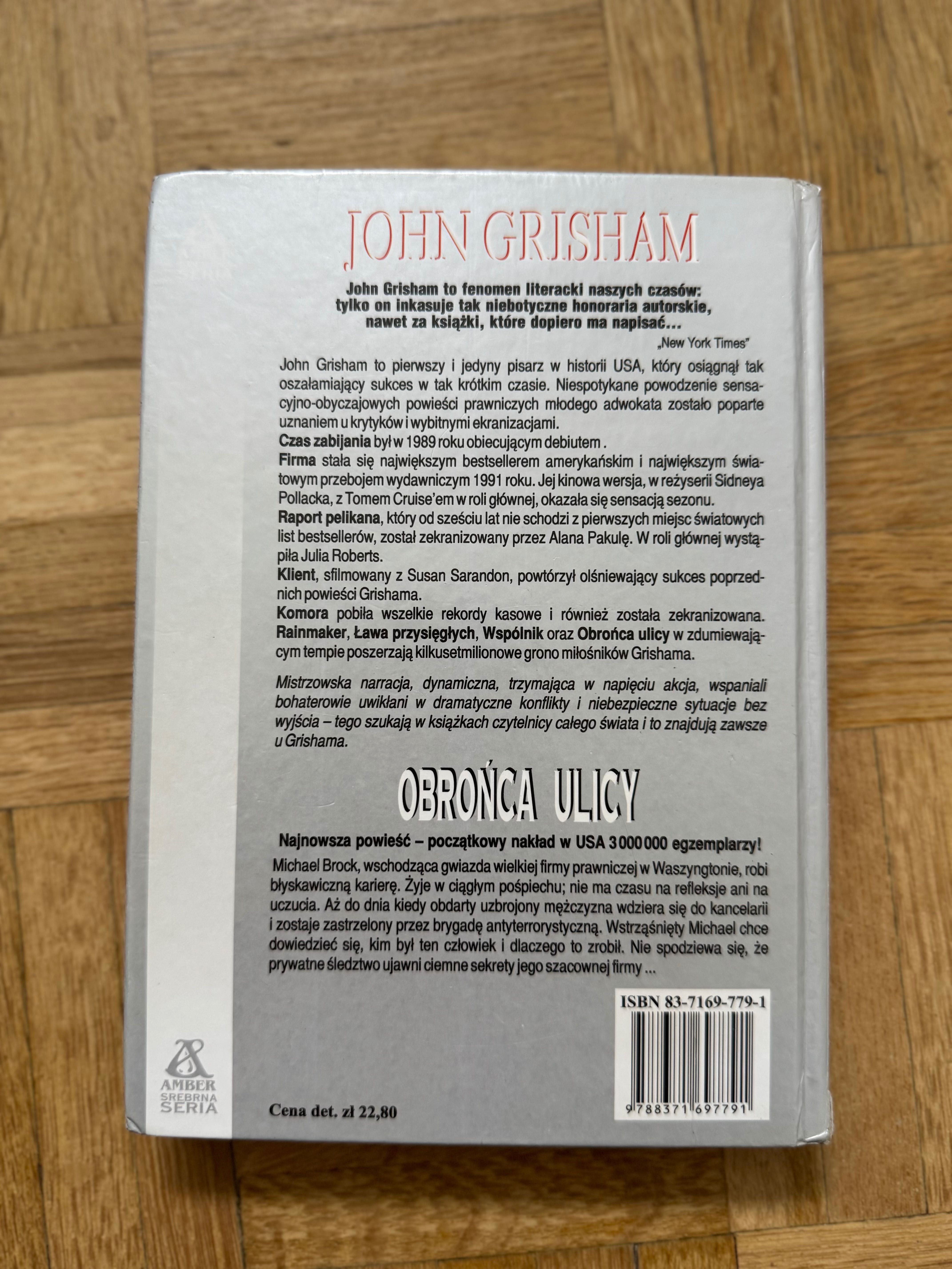 Obrońca Ulicy - John Grisham