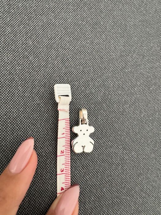 Pendente urso TOUS original prata