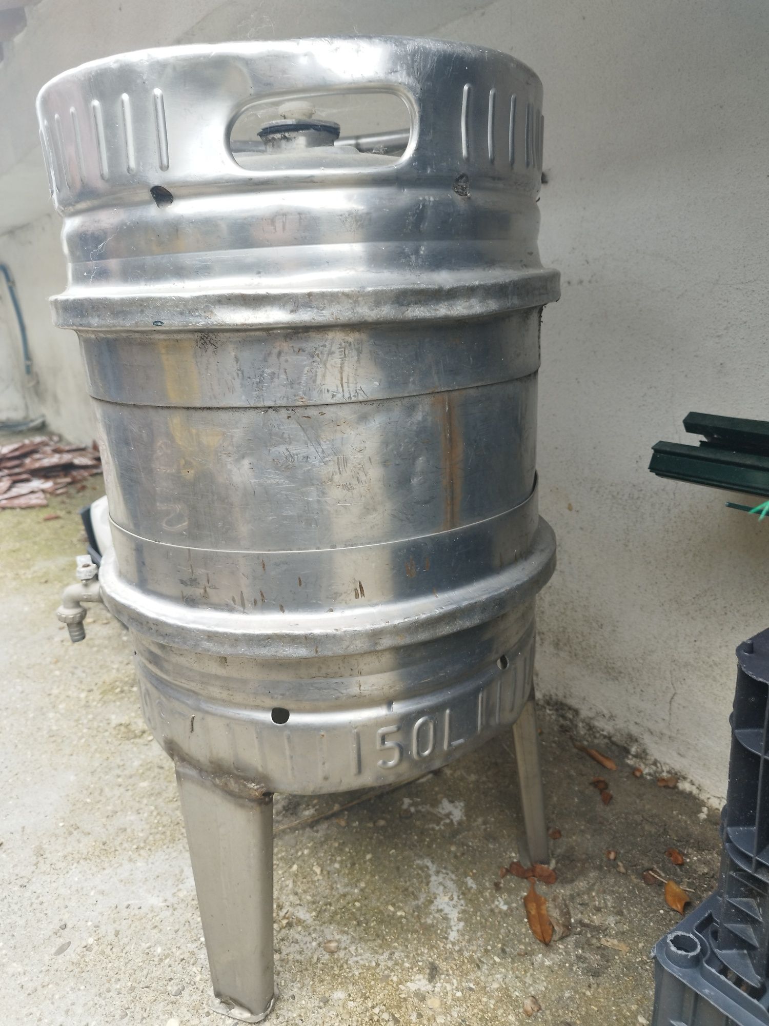 Vendo cuba de inox de 50 L