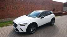 Mazda CX-3 PIĘKNY 2018 r., NISKI PRZEBIEG, ekonomiczny diesel 1,8, felgi 19"
