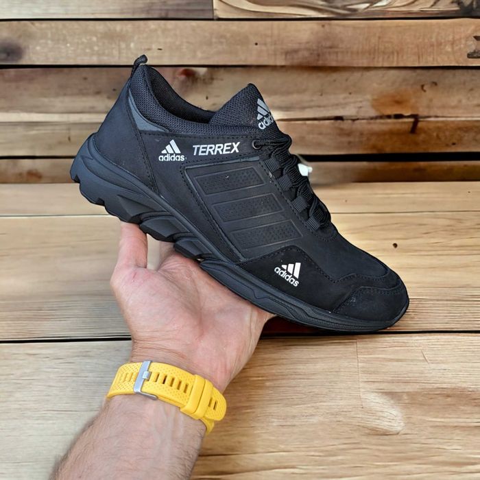 Чоловічі весняні кросівки із натуральної шкіри ТЕРРЕКС кроссовки мужск