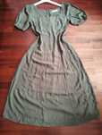 Vestido Longo Verde-musgo
