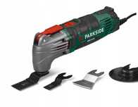 Grzechotnik Multitool Parkside PMFW 310 D2 – metalowy korpus