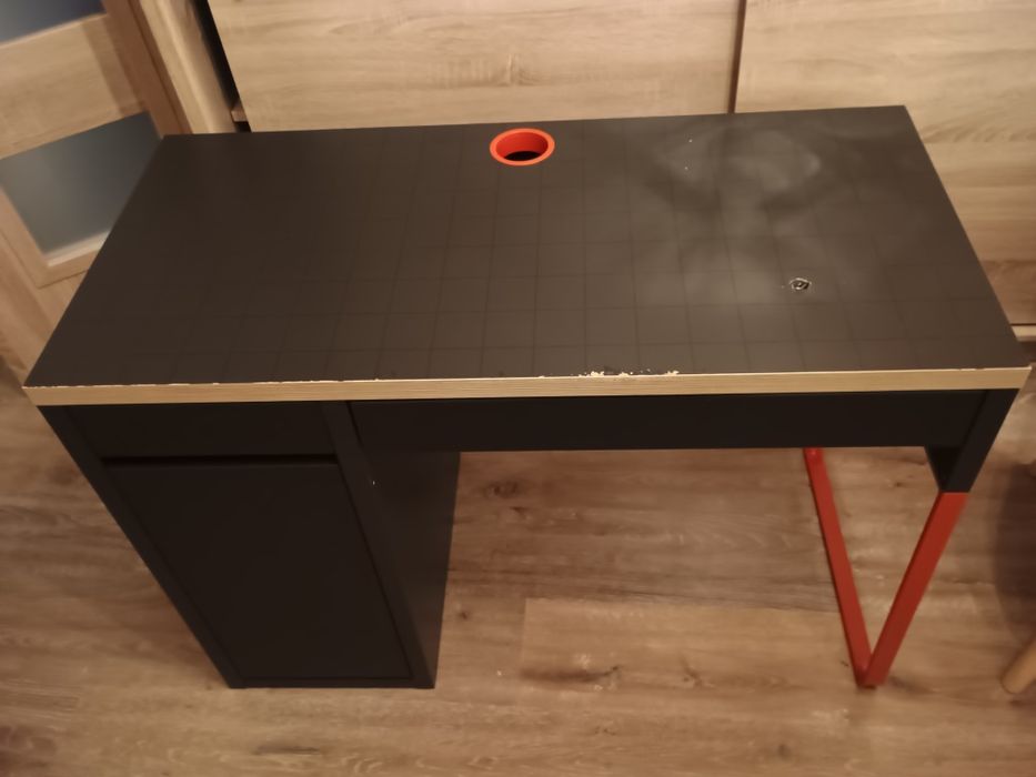 Biurko Ikea, szuflady, szafka