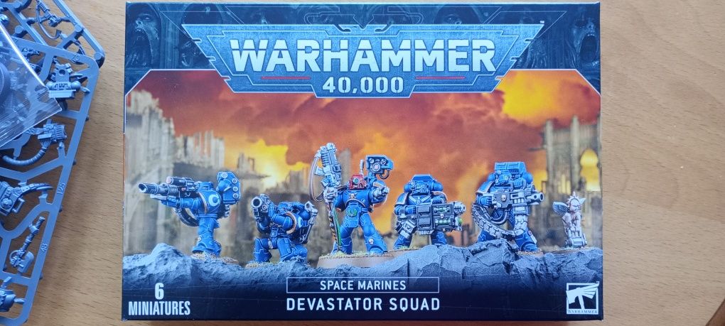 Warhammer 40,000 Space Marines Devastator Squad