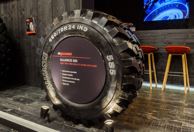 Opona Nowa 460/70R24 17.5R24 Alliance 585 Industrial HD Wysyłka/Montaż