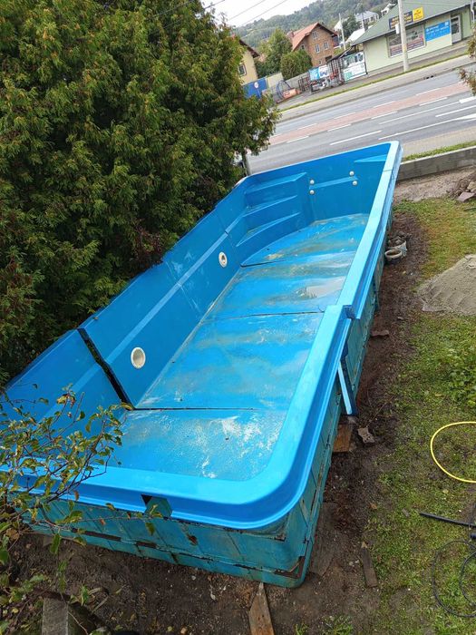 Używany basen do montażu rozmiar 3,5m x 9m x 1,6m