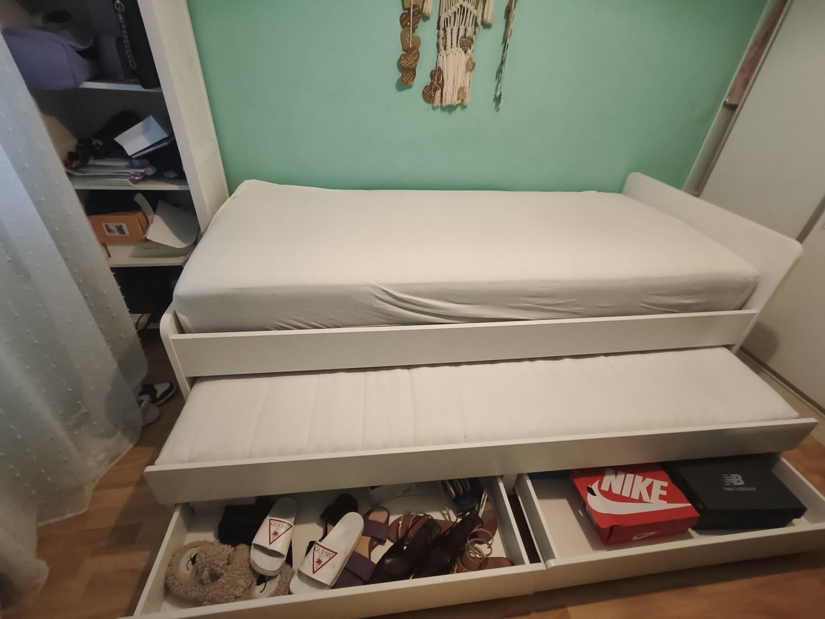 Cama de solteiro SLAKT  Ikea