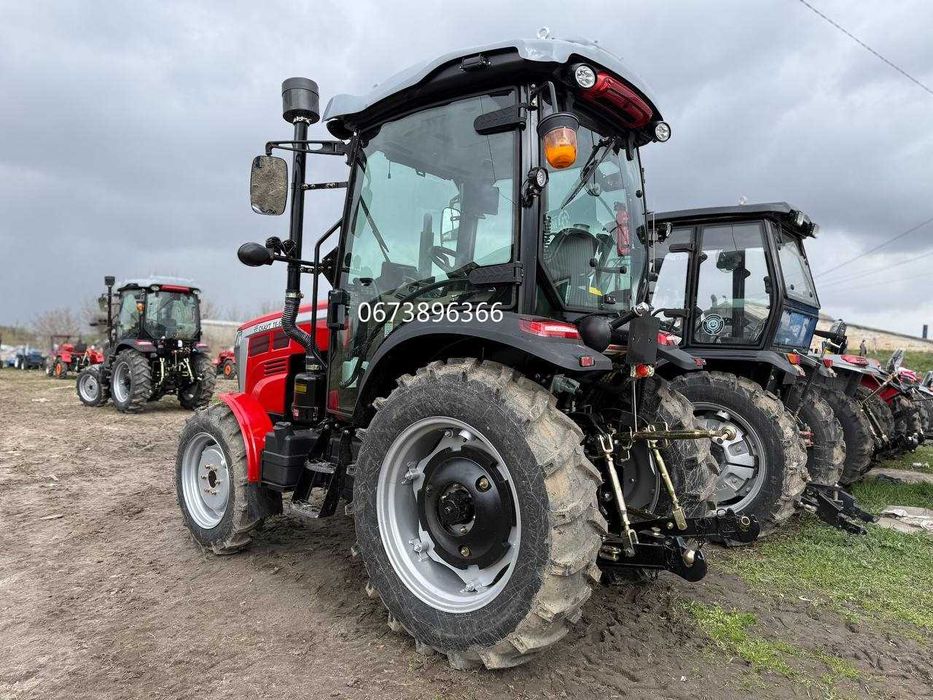 Трактор Скаут TE-504C A/C на широкій гумі з кондиціонером модель 25р.