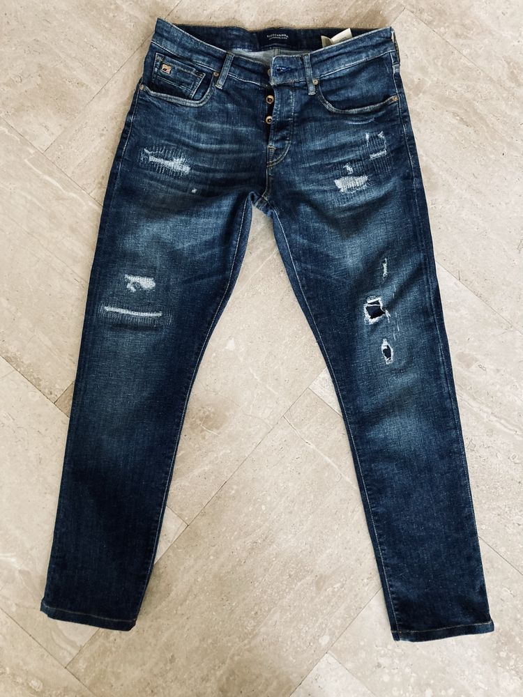 Męskie spodnie  jeansy  Scotch & Soda  nie  Levis  W32  L 32