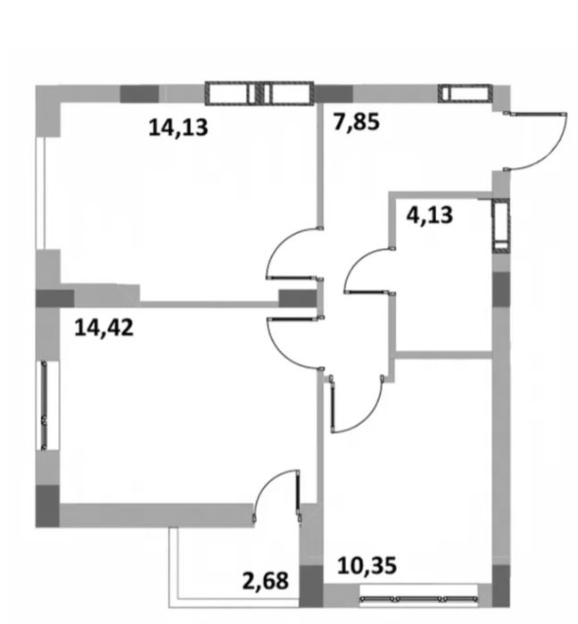 2к квартира з рем. Укомплектована всім необхідним. Податки 2% є Балкон