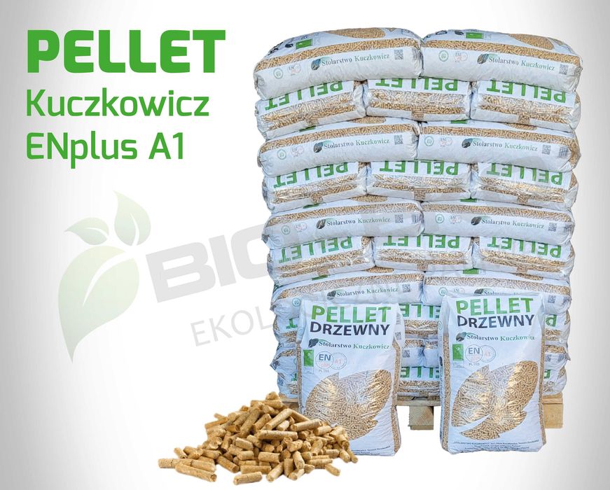 Pellet KUCZKOWICZ A1 ENplus Rezult Rurex Barlinek Olczyk Wirex BIO-EKO