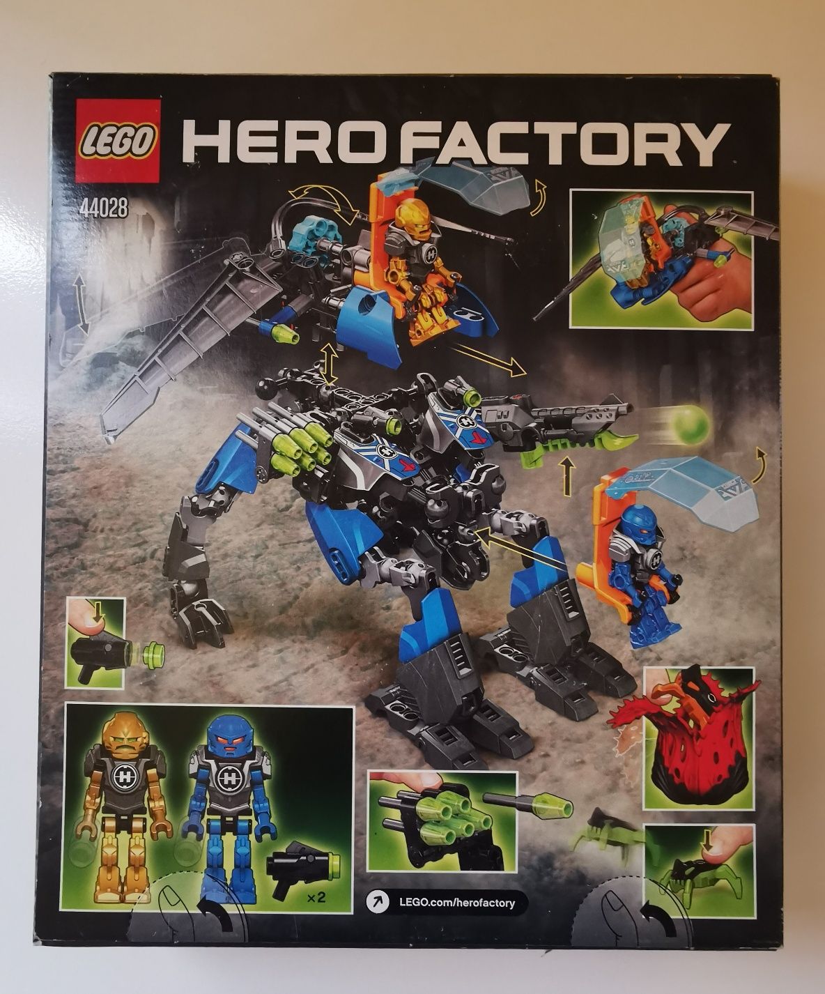 Klocki lego hero factory 44028 
klocki lego hero factory
