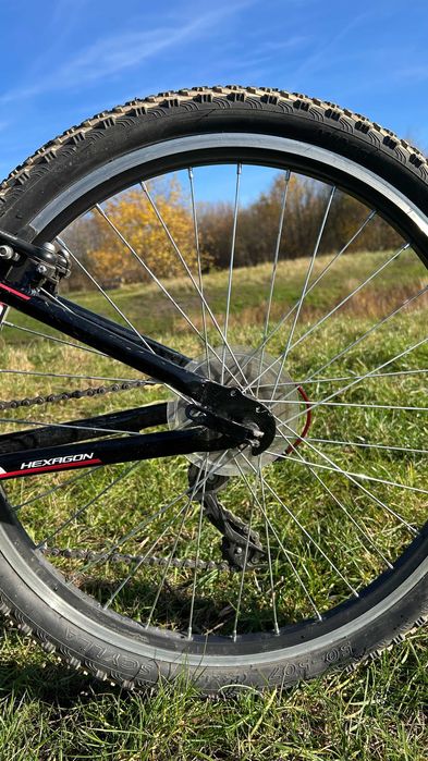 Rower Kross Hexagon 24 | Ulepszone Manetki SHIMANO | Pełne Papiery