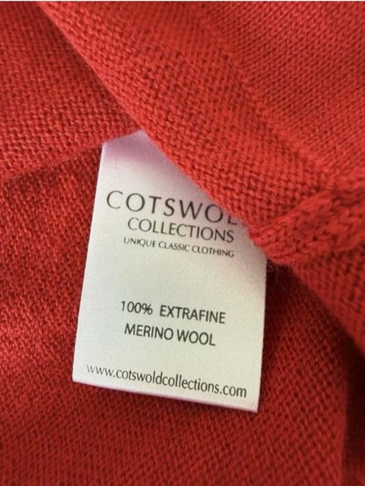 Подовжений светр на гудзиках з вовни мериноса