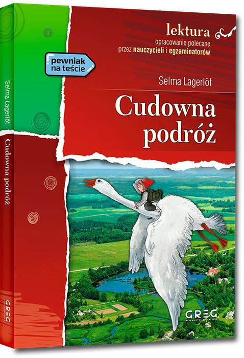 Cudowna podróż. Lektura z opracowaniem Selma Lagerlof Greg
