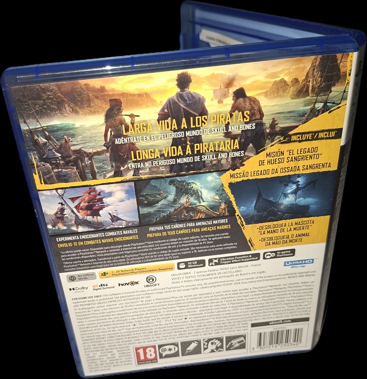 Jogo ps5 skull and bones special edition