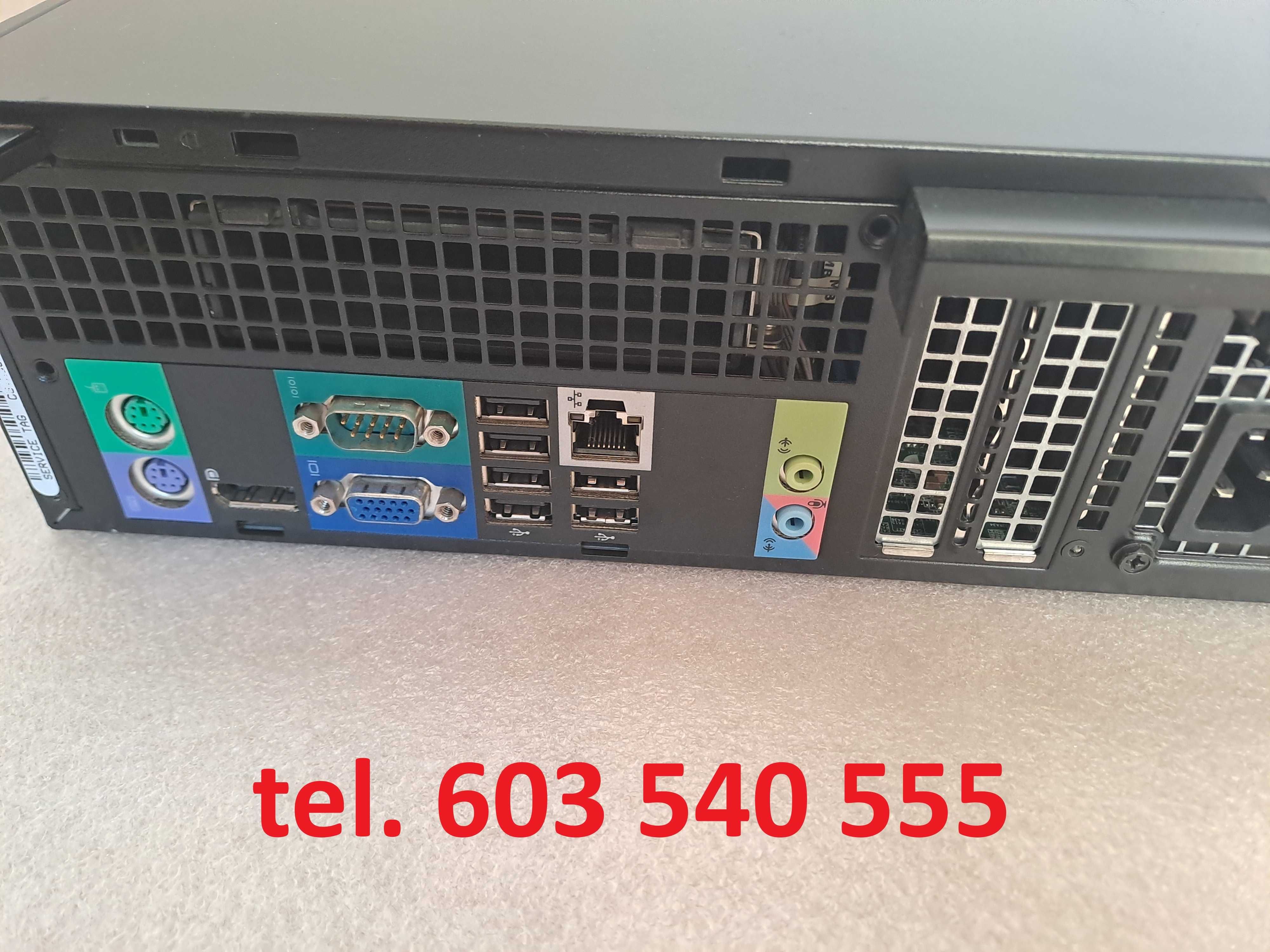 DELL OptiPlex 790 SFF Core i7-2600 3.40GHz 8GB DDR3 SSD 128GB Win10Pro