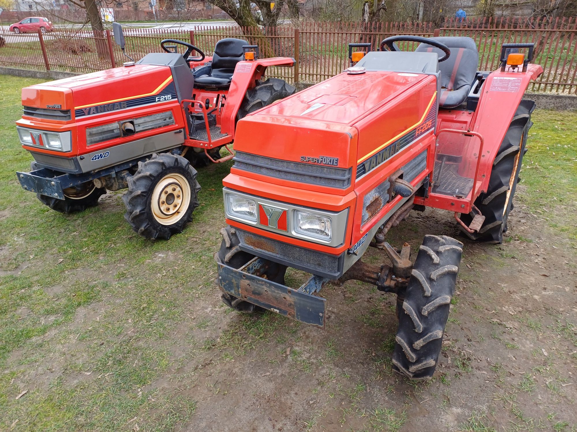 Yanmar FF205 minitraktor Kubota iseki hinomoto