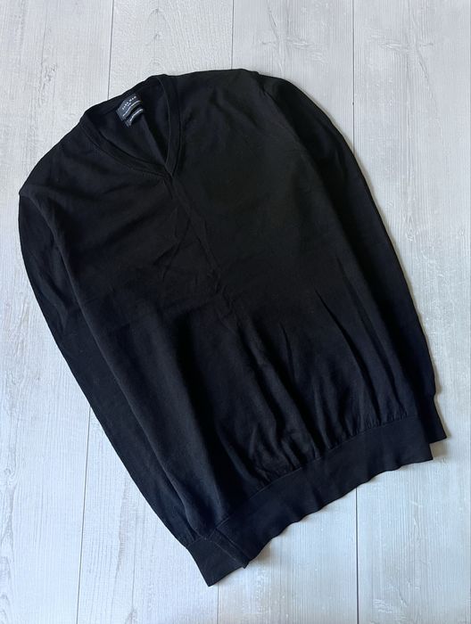 чоловічий джемпер zara 100% меринос