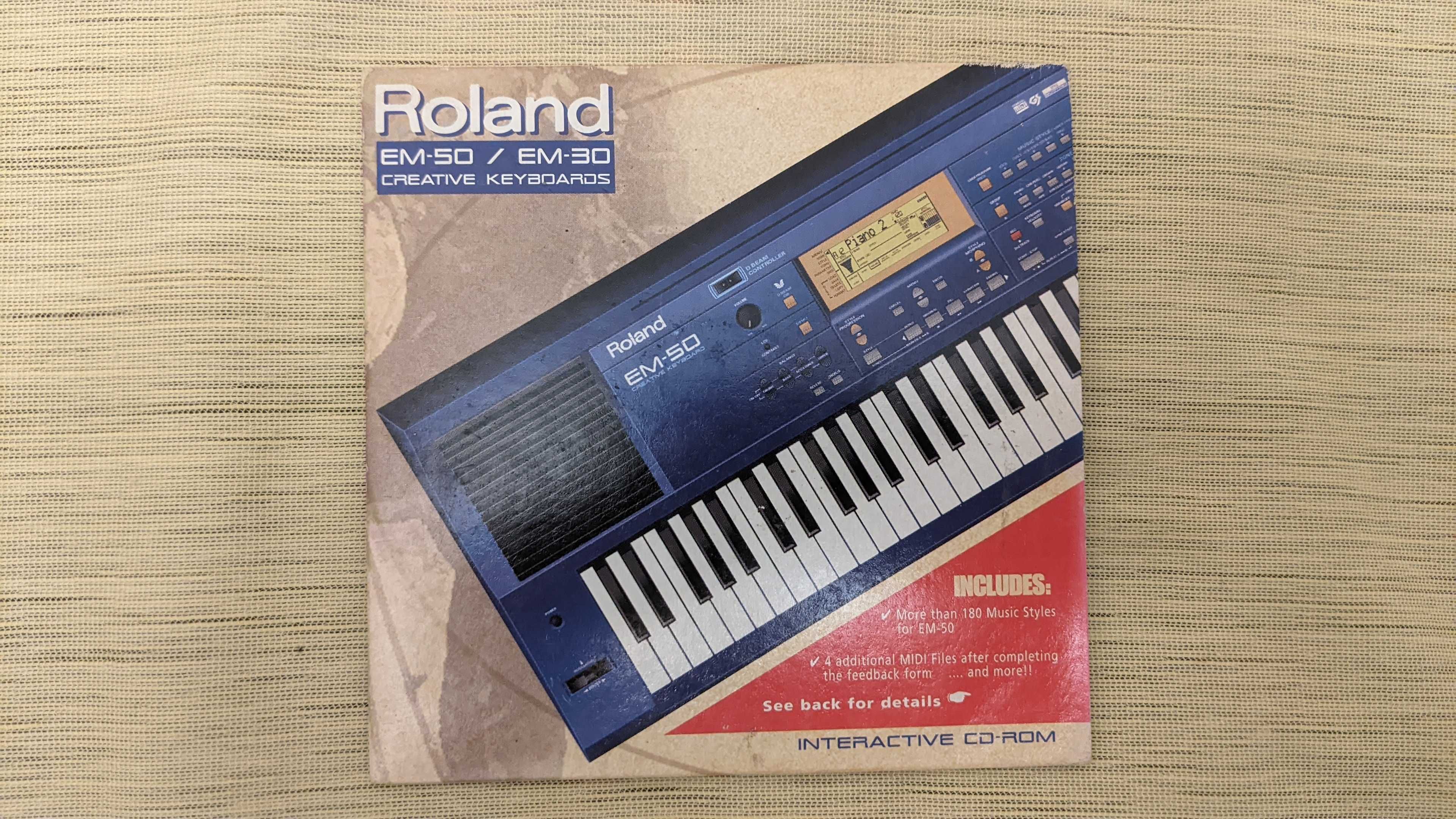 Roland EM-50 / EM-30 Interactive CD-ROM | *UNIKAT*