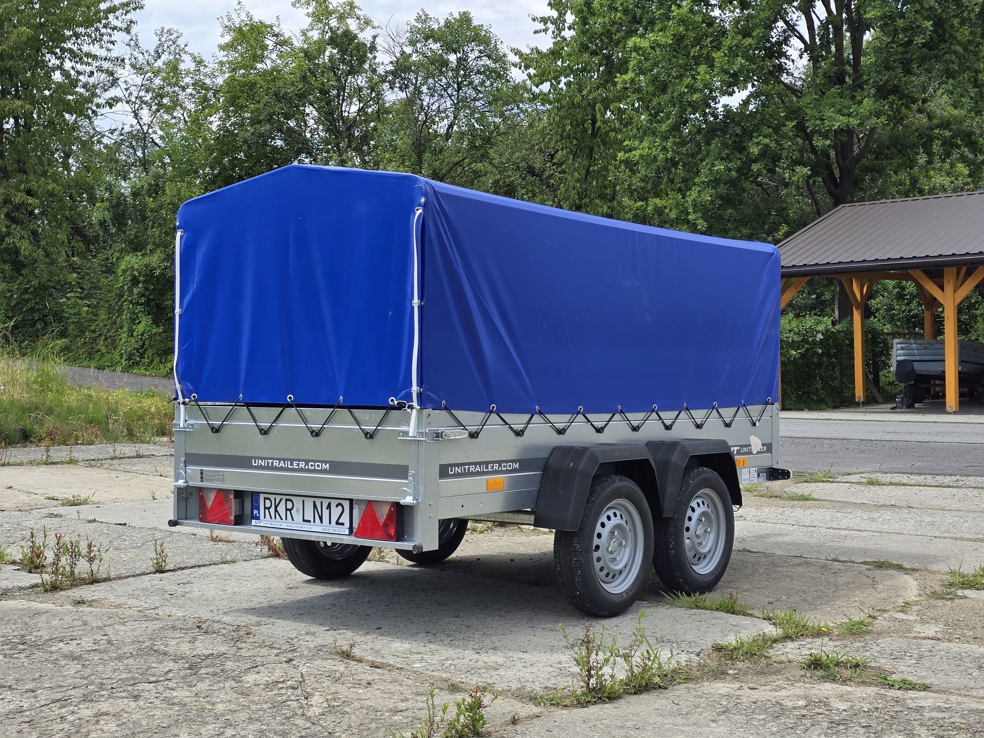 Wynajem przyczepki, kat. B, DMC 750 kg